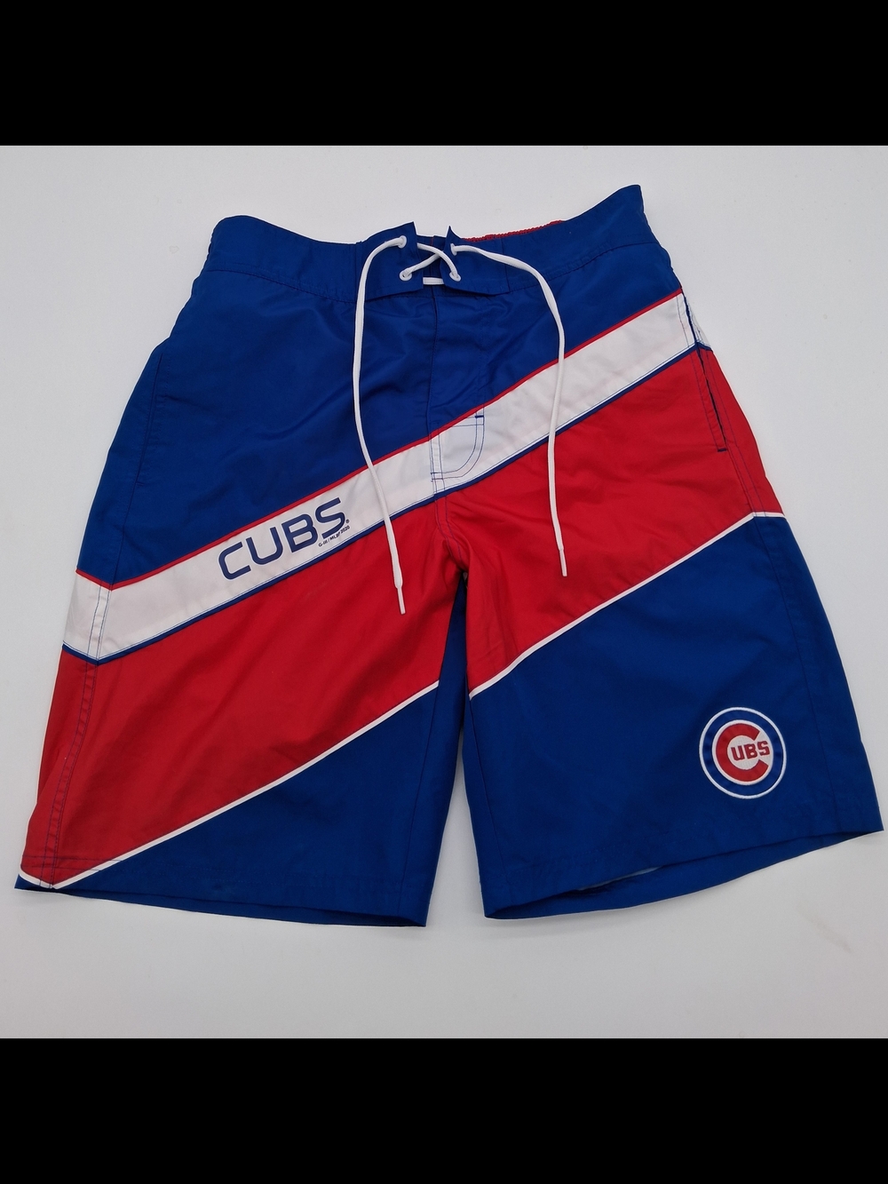 MLB Chicago Cubs Mens Swimsuit GIII Sports Large Lined